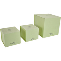 Caja de Regalo Magnética de Lujo Personalizada de Alta Gama para Crema Facial, con Grabado, Laminado Mate, Forro de Esponja, Color y Tamaño Personalizables, Reutilizable