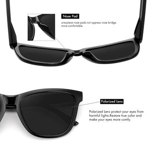 Polarized <b>Sunglasses</b> for Women Men Trendy Classic Retro Designer Style Fashion UV400 Protection - Product Image 5