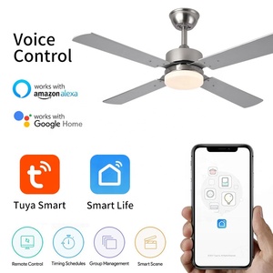 Quạt trần C013 DC 42 inch có bộ đèn kèm điều khiển từ xa Quạt trần 42 inch có bộ đèn - Product Image 4