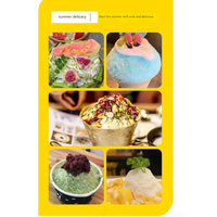 Machine à glace Bingsu automatique, machine à glace en flocons de neige, efficace, vente en gros, commerciale, Kakigori, CE 37