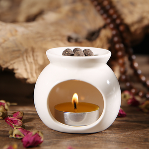 ตะเกียงน้ำมันหอมระเหยเซรามิกของขวัญตกแต่งบ้านตะเกียงน้ำมันหอมระเหยตะเกียงกลิ่นหอมเทียนหอมระเหยขี้ผึ้งละลายที่วางเทียนหอมระเหย - Product Image 6