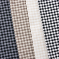 Tissu teint en fil lavable Tissu à carreaux vichy pour hommes Costume Design Chine Vente en gros 100 Tissu en coton pour matelas