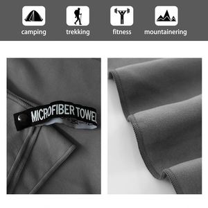 Polyester <b>Microfiber</b> Quick-Drying Woven Sports <b>Towel</b> for Fitness Camping Outdoor Activities & Travel - Product Image 4