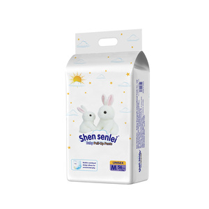Mềm tã chất lượng cao Tã em bé mới sinh ra dùng một lần pull-up quần bán buôn OEM số lượng lớn tùy chỉnh shensenlei - Product Image 1