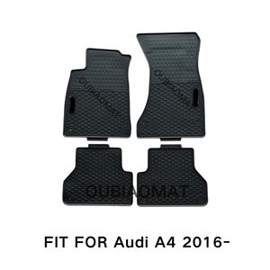 Alfombrillas Protectoras para Auto de PVC Hechas a Medida para Todo Clima, Juego Completo para <span class=keywords><strong>Audi</strong></span> <span class=keywords><strong>A4</strong></span> B9 2016-<span class=keywords><strong>2023</strong></span> y B8 2008-2015 Sedán |   Revestimientos para Pisos de 10 mm de Espesor - Product Image 2