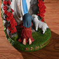 Statuette classique en résine Grotto, décor d'intérieur, peinte à la main, ornement de table, souvenir, cadeaux de remerciement pour anniversaire et mariage
