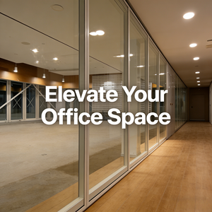 <span class=keywords><strong>Cloison</strong></span> de bureau modulaire en aluminium et verre SZMK avec verre double couche pour chambres et salles à manger - Product Image 5