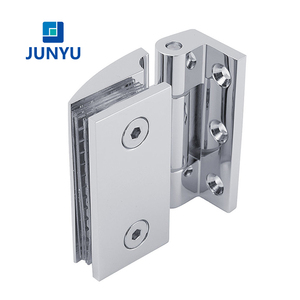 Factory Direct Selling Stainless Steel <strong>Round</strong> Wall Pivot <strong>Hinge</strong> for Shower Room Glass Door - Product Image 4