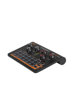 Teyun Q8 micro bên ngoài màu xanh răng Card âm thanh điện thoại di động thiết bị ghi âm trực tiếp Micro la hét không dây Effector Card âm thanh giao diện ứng dụng - Product Image 5