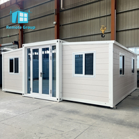 REMOTE Préfabriqué 20 pieds 30 pieds 40 pieds Expandabel 2 3 chambres à coucher Détachable Contenir Maison pour Villa Extérieure
