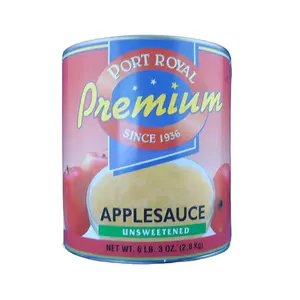 فطيرة تفاح من الفاكهة الطازجة المعلبة بسعر الجملة صلصة تفاح في عبوة
