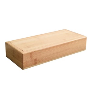 Caja de Madera de Bambú Rectangular de 8mm de Grosor, Hecha a Mano, para Joyería, Relojes, Gafas, Almacenamiento, Uso General, Pedido Personalizado - Product Image 5