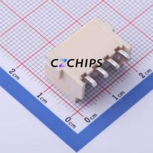 FWF39615-S04B23W5M Wire-to-Board Pin Header SMD,P=3.96mm,Horizontal Mount Connector 1x4P 3.96mm Horizontal Mount 4P - Product Image 2