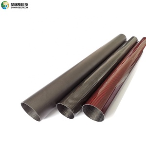 <span class=keywords><strong>Tube</strong></span> rond en fibre de carbone 1k, 3k, 12k, 28mm, brillant et mat - Product Image 4