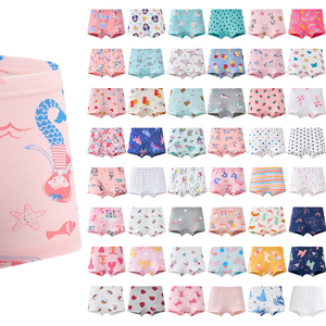 Mutandine per Bambine Approvate da Yeehoo, Vendita all'Ingrosso/ODM/OEM, Boxer per Bambini 100% Cotone - Product Image 2