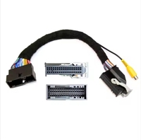 Obral besar 54 konektor Pin untuk Ford Sync 1 SYNC 2 atau SYNC 3 ekstensi kabel Harness kawat dengan RCA untuk kamera
