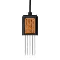 Transmetteur de sol 4-en-1 en gros (pH/Température/Humidité/Conductivité) avec signal de sortie RS485 (protocole ModBus) Plage de pH 3-9