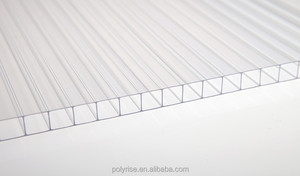 Feuilles de polycarbonate cellulaires <span class=keywords><strong>Polyrise</strong></span>, revêtement UV, matières premières, prix bas - Product Image 4