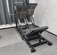 Presse à jambes inclinée NO.35 à usage commercial, réglable, sécurisée, en acier robuste, à charge de plaques, équipement de gym, machine d'entraînement de force et de fitness