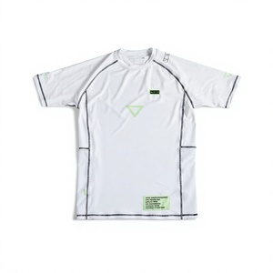 Wholesale MMA Compression <b>Rash</b> <b>Guard</b> <b>BJJ</b> Jiu Jitsu Grappling Shirt Custom Sublimation Factory Supply - Product Image 3
