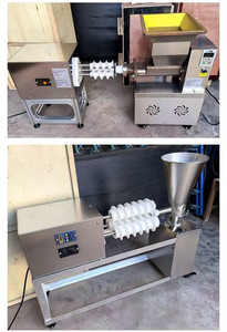 Máquina Compacta Automática de Acero Inoxidable para Hacer Bolas de Masa, Redondeadora Comercial de Bolas de Alimentos - Product Image 6