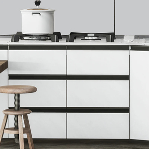 Gagang Kabinet dan Lemari Tanpa Slot dari Aluminium Alloy, Gagang Tak Terlihat untuk Furnitur Dapur dan Laci - Product Image 4