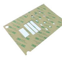China Factory Price MBR Brand DIY Keypad Keyboard Instrument Cluster Faceplates Membrane Switch Keypad Graphic Overlay for