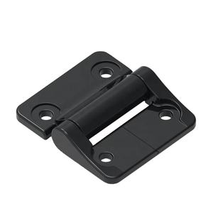 ランダムストップヒンジ付きキャビネット用のHengshengblack滑らかな粉体塗装亜鉛合金調整可能ドアヒンジ - Product Image 5