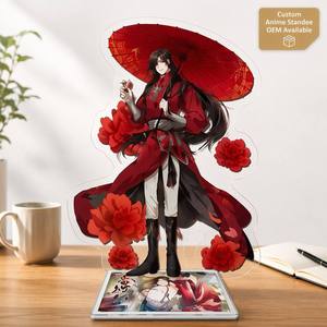 Nouveau support de figurine en acrylique double couche double face Tian Guan Blessing, pendentif périphérique Huacheng Xie Lian Wang Xian Jin Ling - Product Image 1