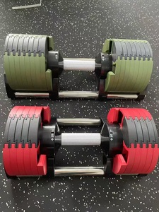 <span class=keywords><strong>Manubri</strong></span> in acciaio regolabili pesi liberi durevoli <span class=keywords><strong>con</strong></span> rivestimento in gomma Versatile attrezzatura per l'allenamento in casa/palestra per l'esercizio - Product Image 5