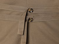 Zevity – Blouse sans manches vintage pour femme, col montant, double boutonnage, style streetwear, fermeture éclair au dos, coupe ajustée, chic