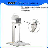 SPALL Moteur Électrique Agitateur Peinture Colle Agitateur Détergents Liquides Nettoyants Savon Faisant La Machine Mélangeur Mélangeur En Acier Inoxydable