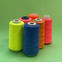 Fil à coudre en polyester 100% de haute qualité, résistant aux hautes températures, 50/2, pour broderie au point de croix, vente en gros en Chine