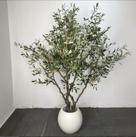 Arbre artificiel de cerisier de 5 pieds (1,5 mètre) pour salon, cerisier japonais en bonsaï, vente d'arbres artificiels avec pot