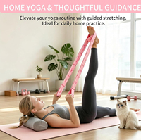 Bande de Résistance Élastique à 10 Boucles pour Gymnastique, Danse, Yoga, Exercices Multiples, Cordon de Ballet Réglable pour Entraînement Physique