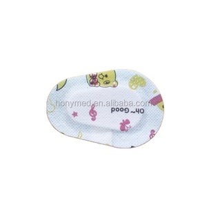 50pcs coussinets oculaires stériles non tissés patchs bandages adhésifs pansements pour adultes/enfants - Product Image 2