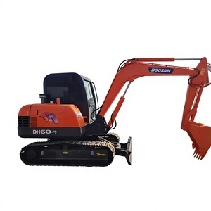 รถขุดไฮดรอลิก Doosan 60-7 มือสองจากเกาหลี น้ำหนัก 6 ตัน สำหรับงานขุดร่องและงานดิน - Product Image 1