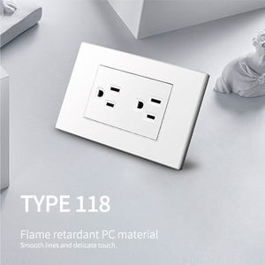 Fiko Mỹ tường chuyển đổi ổ cắm Thái Lan/phổ/chúng tôi tiêu chuẩn với USB/Type-C/<span class=keywords><strong>gfci</strong></span>/ổ cắm điện và chuyển đổi ánh sáng - Product Image 6