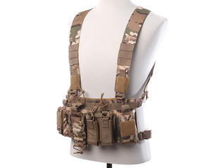Pria tahan air anti-maling taktis dada Rig Harness tas rompi untuk menembak berburu pelatihan CS Games-Retail lembut <span class=keywords><strong>Molle</strong></span> desain - Product Image 3