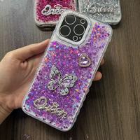 Coque de protection anti-chute BAILI Factory, nouvelle, magnifique, avec colle brillante et papillons, pour téléphones Tecno POP8/Smart 10C/Camon 40