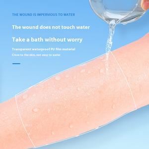 Grand pansement en film PU transparent Bande spéciale postopératoire souple <span class=keywords><strong>Bandage</strong></span> médical imperméable pour bain de natation <span class=keywords><strong>Bandage</strong></span> de pansement - Product Image 4