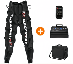 Bottes de récupération pour athlètes, machine de pressothérapie, drainage lymphatique, massage, compression, système de thérapie des membres, bottes de récupération 250 mmHg - Product Image 2