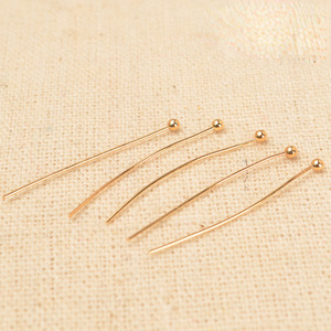 Live room1,000PCs fabricantes al por mayor pendientes de cobre, alfileres de bola, alfileres, alfileres redondos, joyería de cuentas de bricolaje, alfileres y accesorios - Product Image 1