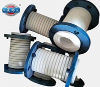 Juntas de Expansión de Ductos de PTFE para Relajación, Conexión de Bridas, Baja Presión, Resistentes a Químicos y a la Corrosión, para Pintura y Energía