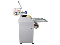 Machine à plastifier manuelle numérique à chauffage par huile SMFM-520A, format A2, anti-ondulation, feuille à rouleau, pour imprimeries et magazines