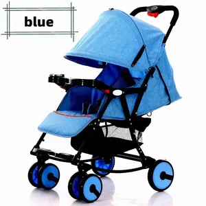 Barato 2 en 1 cochecito de bebé con plato de <span class=keywords><strong>cena</strong></span> 2 vías de empuje puede cambiar a caballo mecedora modelo <span class=keywords><strong>nuevo</strong></span> diseño niños portador cochecito - Product Image 2