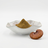 Extrait de Ganoderma 10%, Matière première alimentaire du fabricant du Shaanxi, Échantillon de poudre de Ganoderma