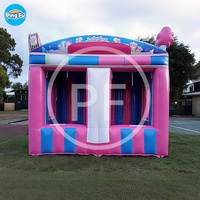 Kiosque de nourriture gonflable personnalisé pour fête foraine, portable, extérieur, à vendre