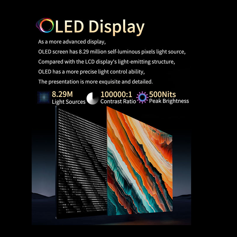 ORANGLES 14-Inch 4K OLED Portable Touchscreen Monitor | Ultra-Thin USB-C Display for Laptop, PC & Mobile Gaming, HDR 100% DCI-P3 (Kuwait) - angled perspective - presenting advantages - Image 4 of 6 | fits any environment | Purchase 14-Inch 4K OLED Portable Touchscreen Monitor | Ultra-Thin USB-C Display for Laptop, PC & Mobile Gaming, HDR 100% DCI-P3 (Kuwait) Michigan | Free Shipping ORANGLES