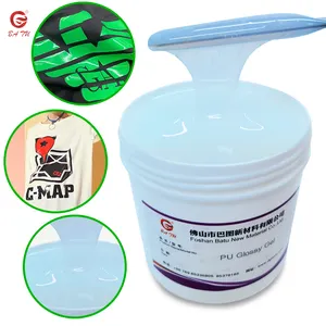 Screen Printing PU Glossy Ink Super Soft Transparent Ink for Coating Printing